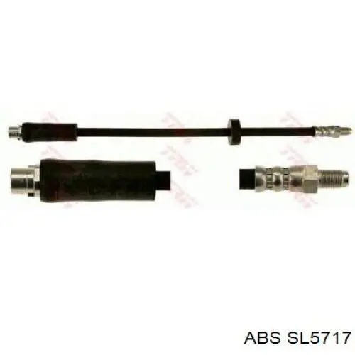 SL5717 ABS tubo flexible de frenos trasero