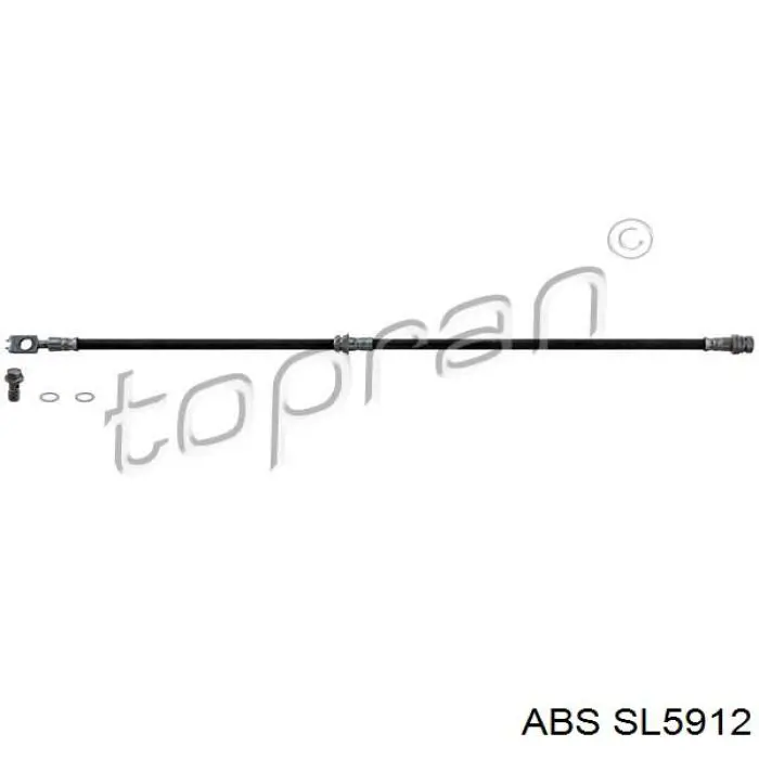 SL5912 ABS latiguillo de freno delantero