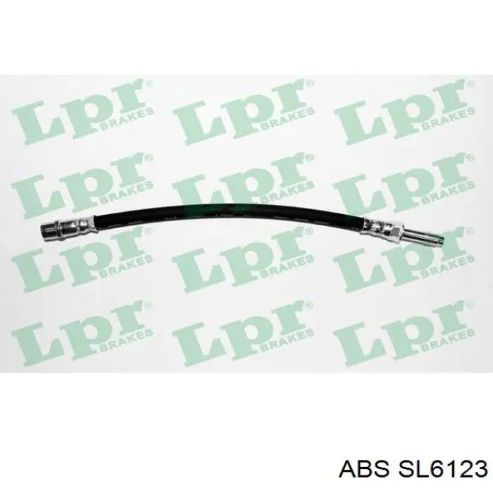 SL6123 ABS tubo flexible de frenos trasero izquierdo