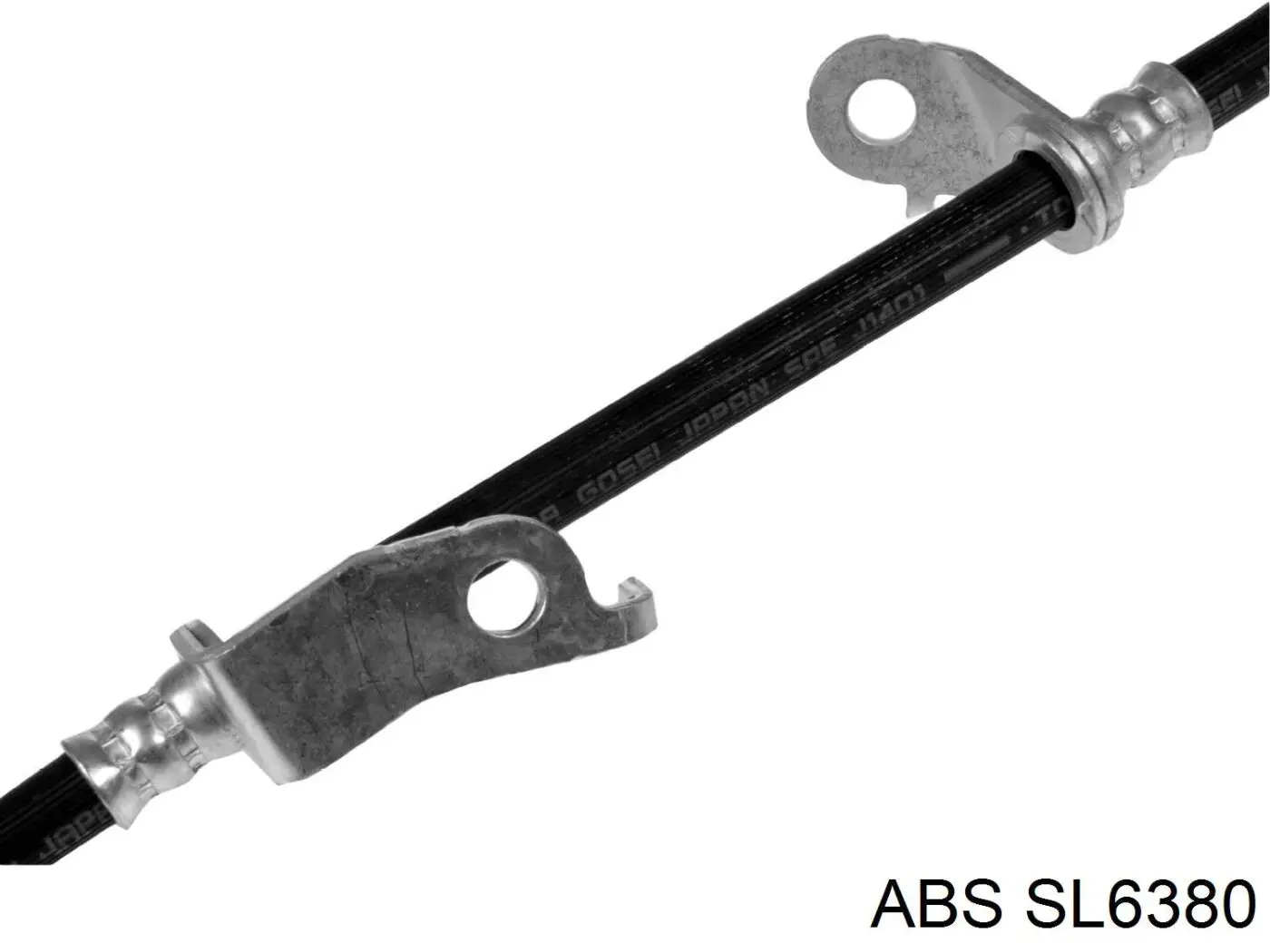 SL6380 ABS tubo flexible de frenos delantero izquierdo