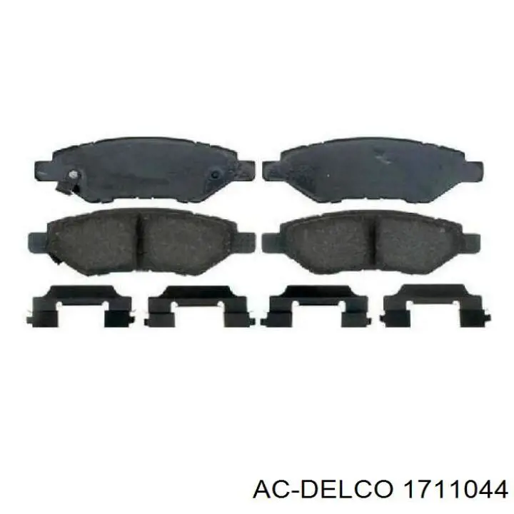 171-1044 AC Delco pastillas de freno traseras