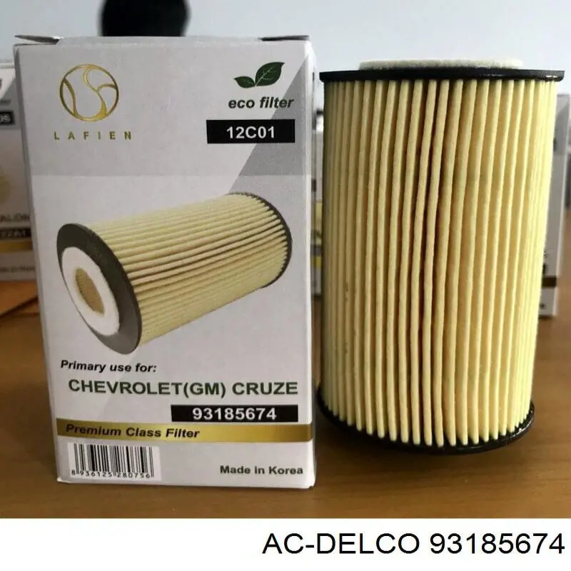 Filtro de aceite Opel Zafira P12