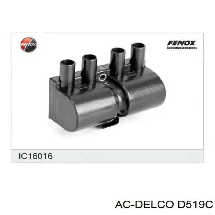 Bobina de encendido Chevrolet Cruze J300