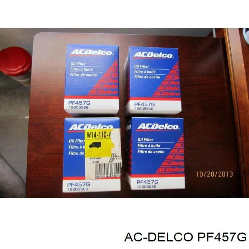 PF457G AC Delco filtro de aceite