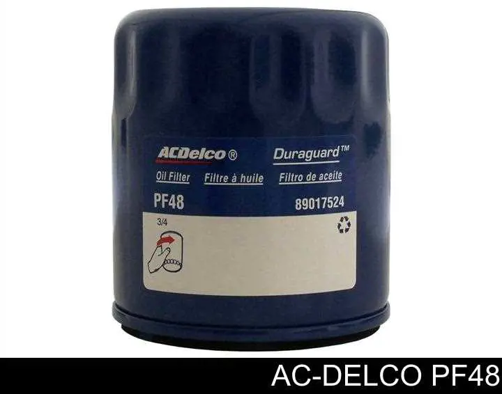 Filtro de aceite AC Delco PF48 precio, desde 5,98 EUR