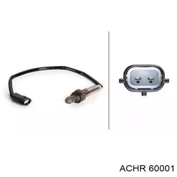 60001 Achr sonda lambda sensor de oxigeno para catalizador