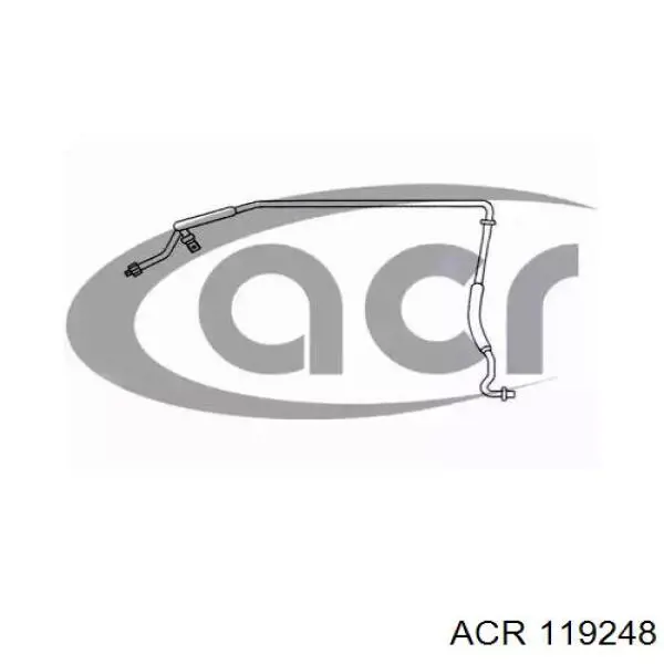 2S6H19A704AF Ford tubería de baja / alta presión, aire acondicionado, de condensador a evaporador