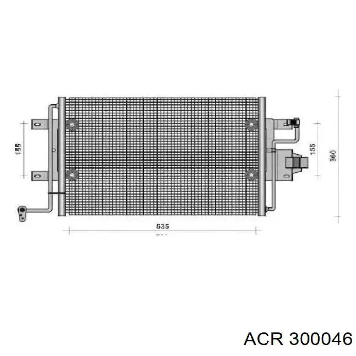 300046 ACR condensador aire acondicionado