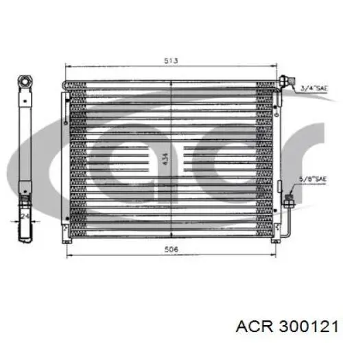 Aire acondicionado capacitor ACR 300121 precio, desde 83,32 EUR