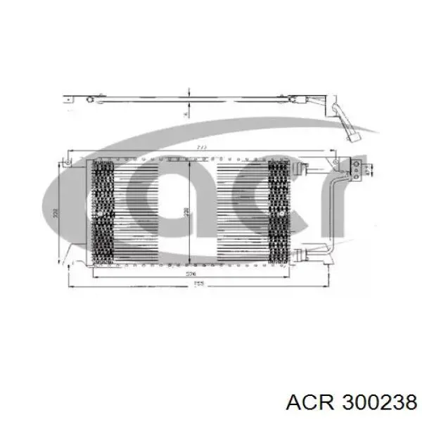 Aire acondicionado capacitor Chrysler Voyager I ES monovolumen (1984 - 1995) precio, desde 53,72 EUR