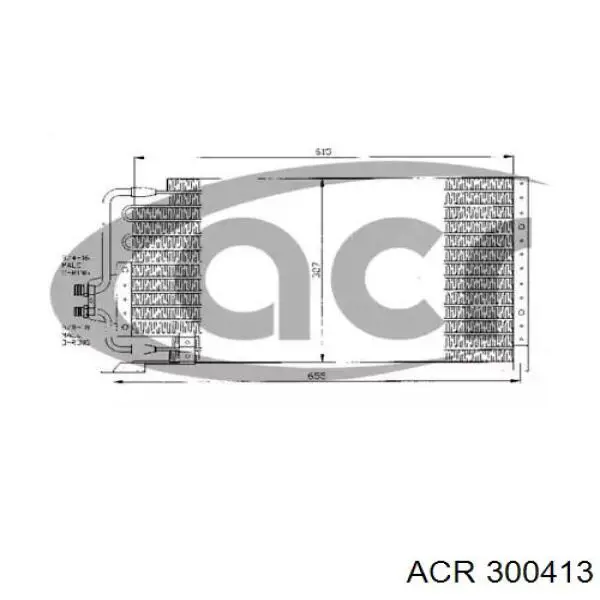 Comprar Condensador aire acondicionado Seat Marbella  28