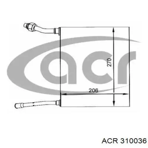 Evaporador, aire acondicionado Ford Explorer 