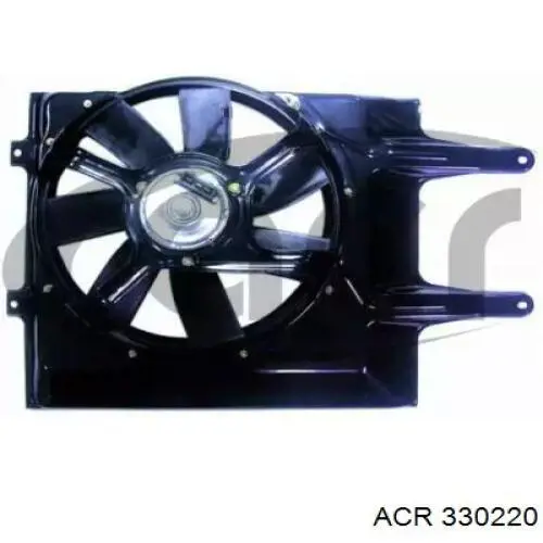 Difusor de radiador, ventilador de refrigeración, condensador del aire acondicionado, completo con motor y rodete para Volkswagen Passat (B3, B4, 3A5, 351)