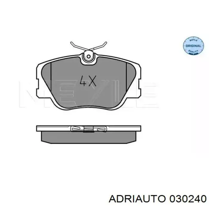 Comprar 030240 Adriauto Cable de freno de mano trasero izquierdo