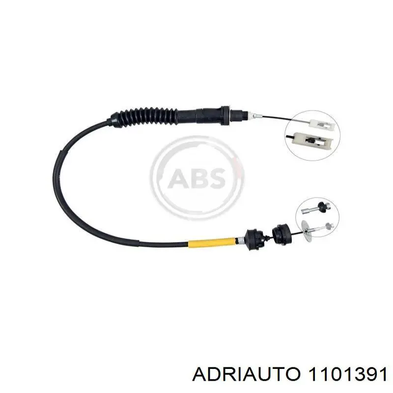 Cable de embrague Adriauto 1101391 precio, desde 30,85 EUR