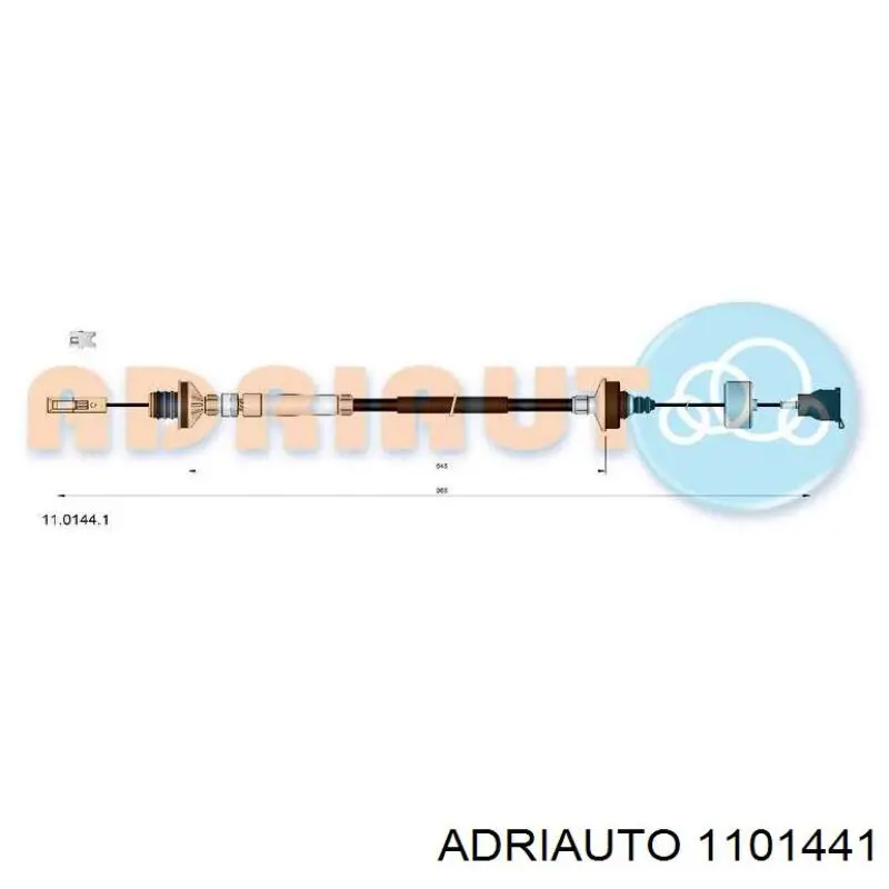 Cable de embrague Adriauto 1101441 precio, desde 30,33 EUR