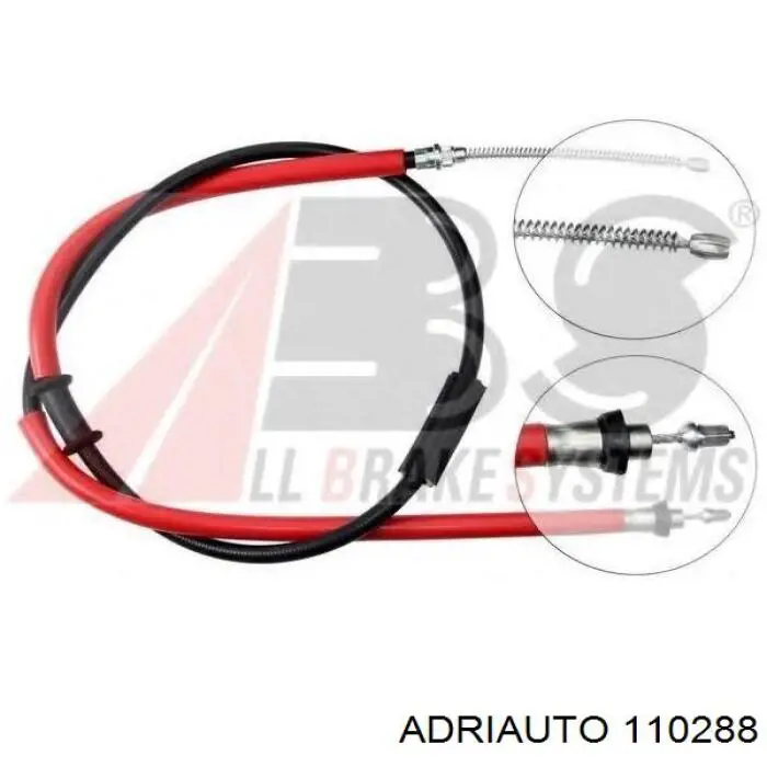 Comprar 110288 Adriauto Cable de freno de mano trasero derecho