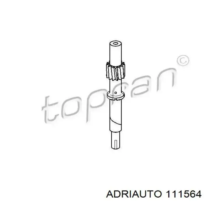 Cable del velocímetro Adriauto 111564