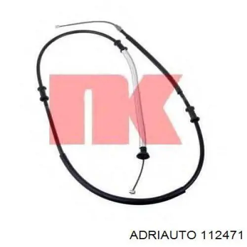 11.247.1 Adriauto cable de freno de mano trasero izquierdo