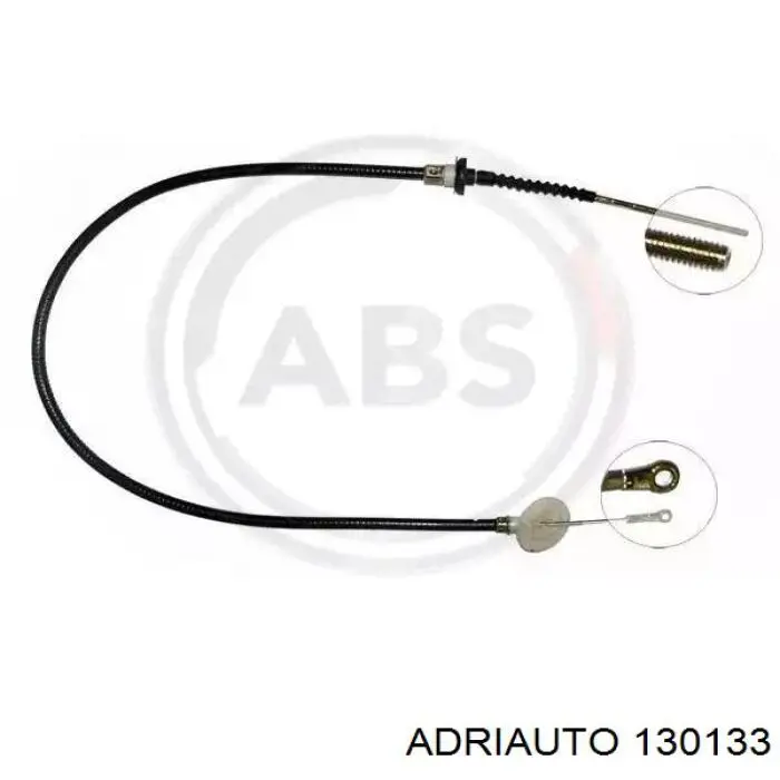 130133 Adriauto Cable de accionamiento del embrague