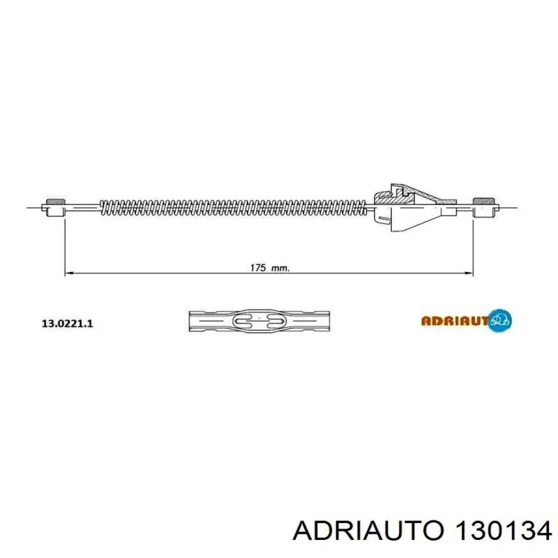 SDE-026 STD Ecem cable de embrague