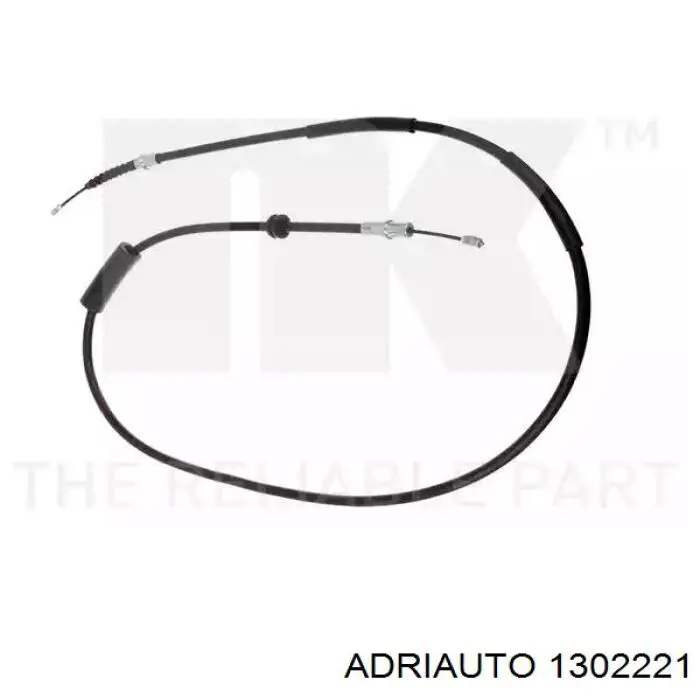 13.0222.1 Adriauto cable de freno de mano trasero derecho/izquierdo