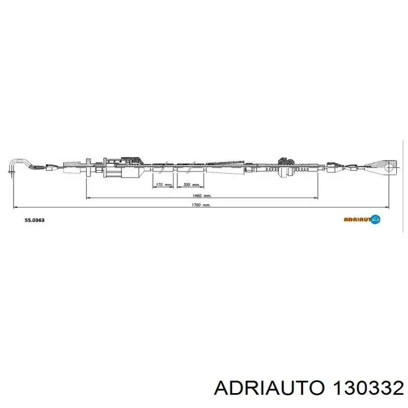 Comprar 130332 Adriauto Cable del acelerador