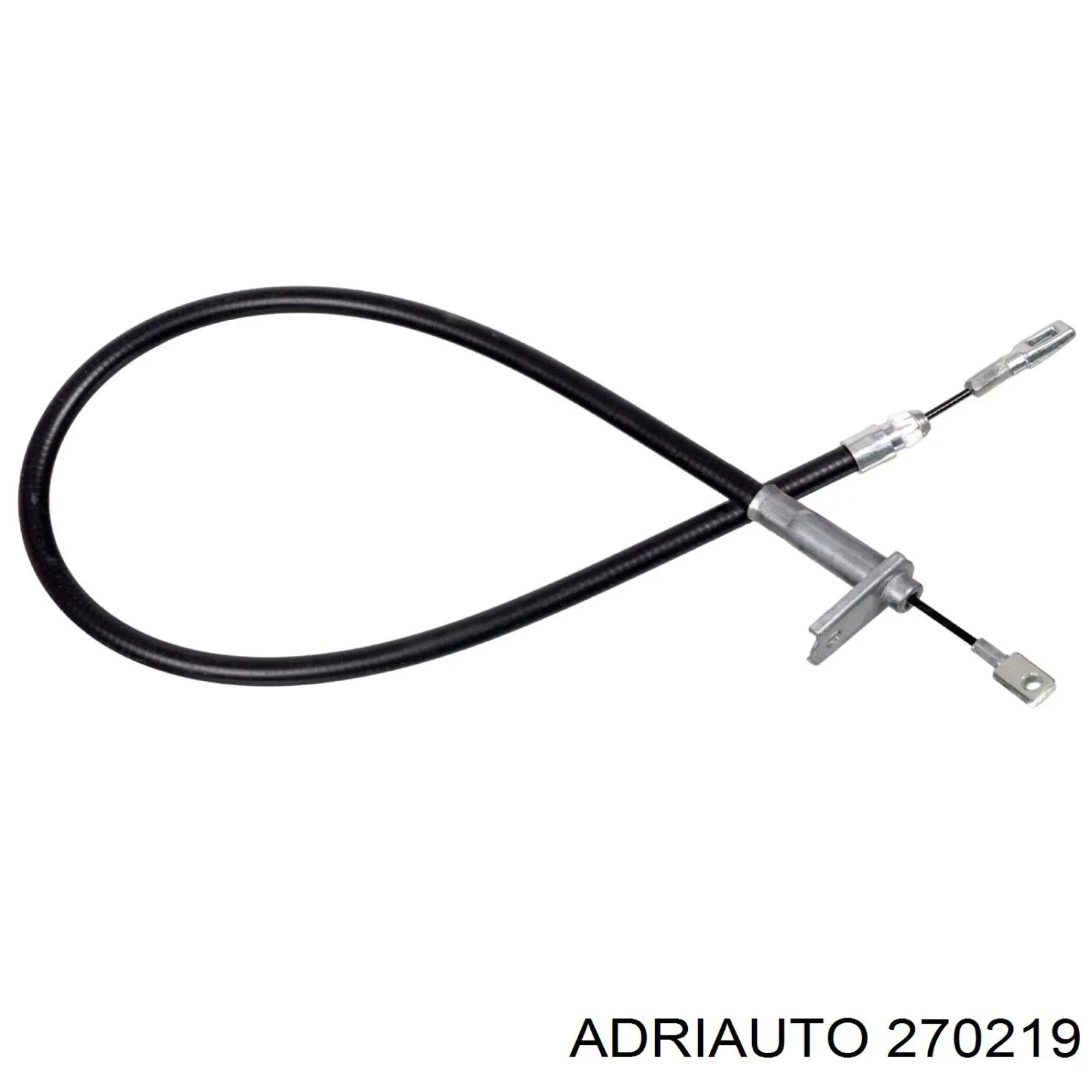 27.0219 Adriauto cable de freno de mano trasero izquierdo