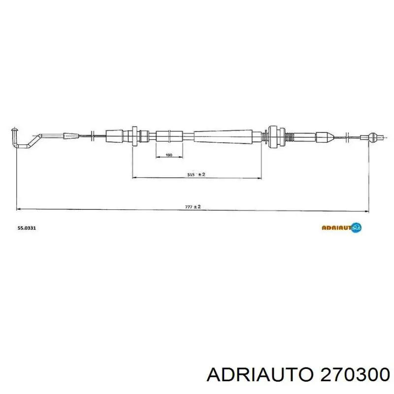 Comprar Cable del acelerador Mercedes E  W123