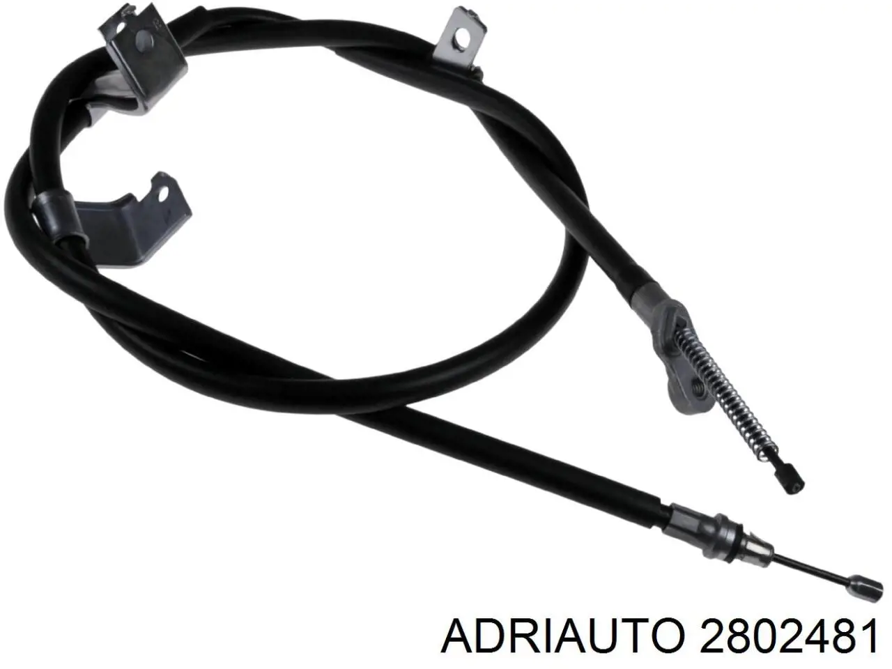 2802481 Adriauto cable de freno de mano trasero derecho