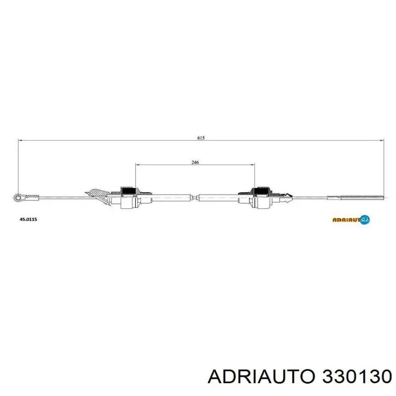 Comprar 330130 Adriauto Cable de embrague