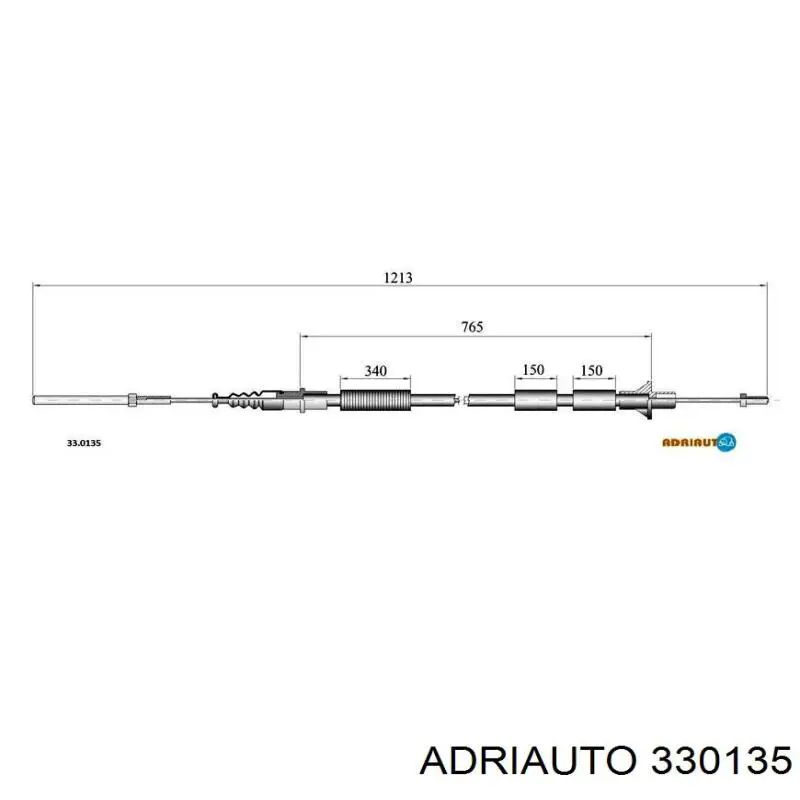 Comprar 330135 Adriauto Cable de embrague