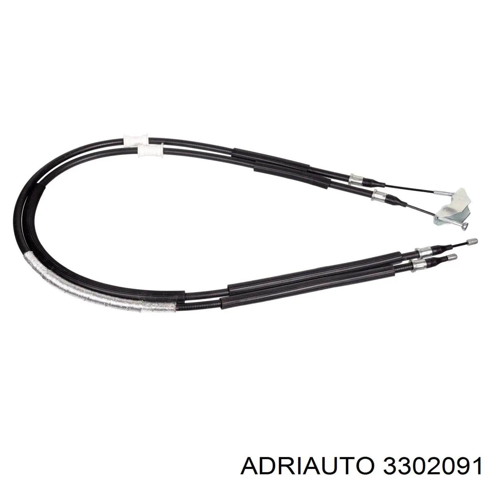 33.0209.1 Adriauto cable de freno de mano trasero derecho/izquierdo