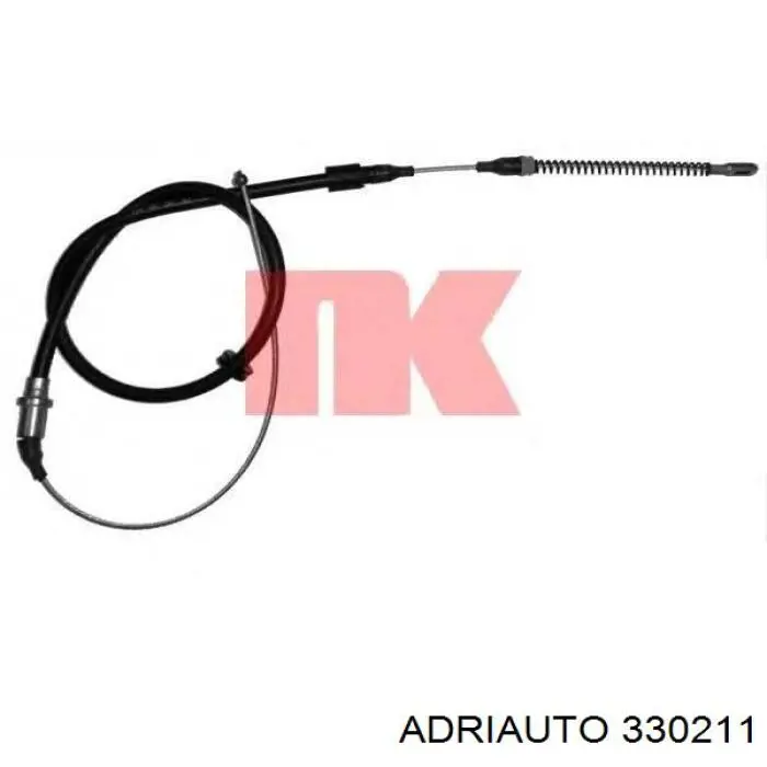 33.0211 Adriauto cable de freno de mano trasero derecho