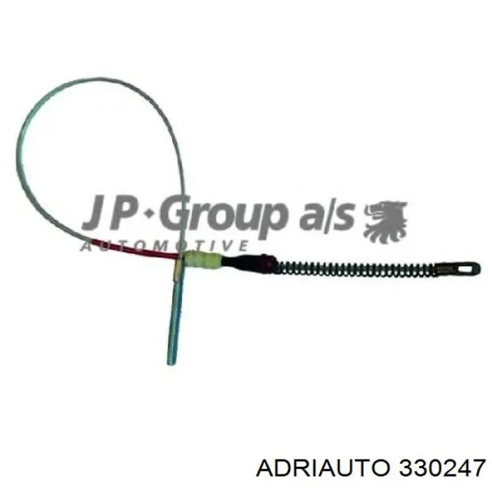 330247 Adriauto cable de freno de mano trasero izquierdo