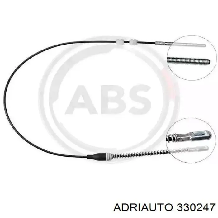 Cable de freno de mano trasero izquierdo Adriauto 330247 precio, desde 5,55 EUR
