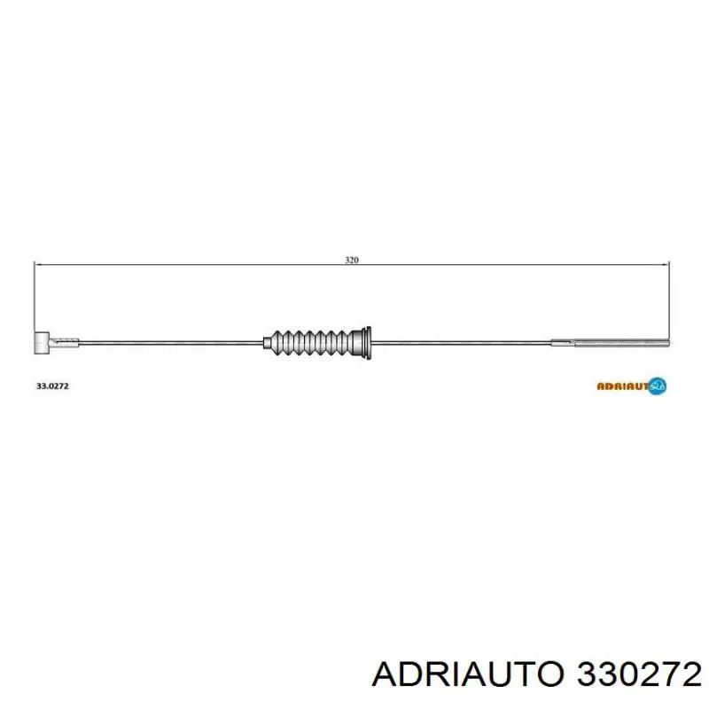Comprar 330272 Adriauto Cable de freno de estacionamiento delantero