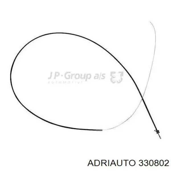 Cable de capó del motor 330802 Adriauto