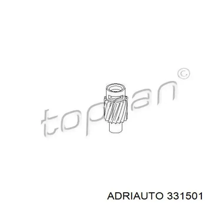 Cable velocímetro 331501 Adriauto