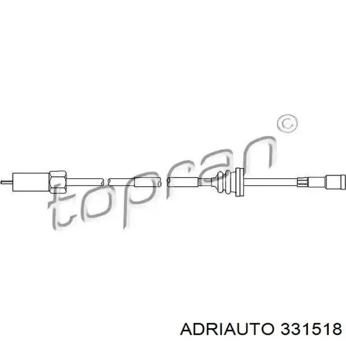 Comprar 331518 Adriauto Cable velocímetro