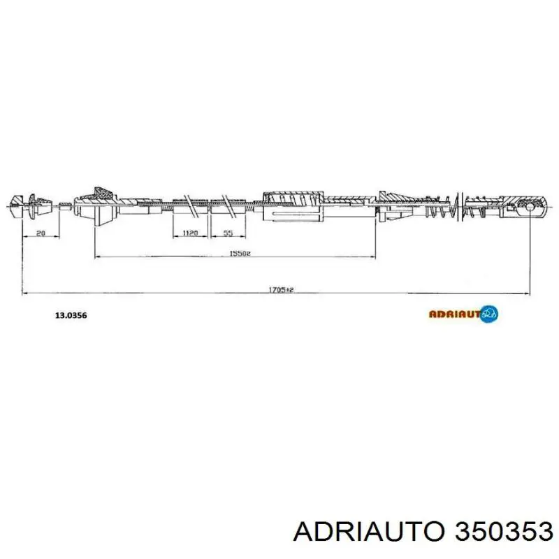 Cable del acelerador Peugeot/Citroen 95656497 precio, desde 20,42 EUR