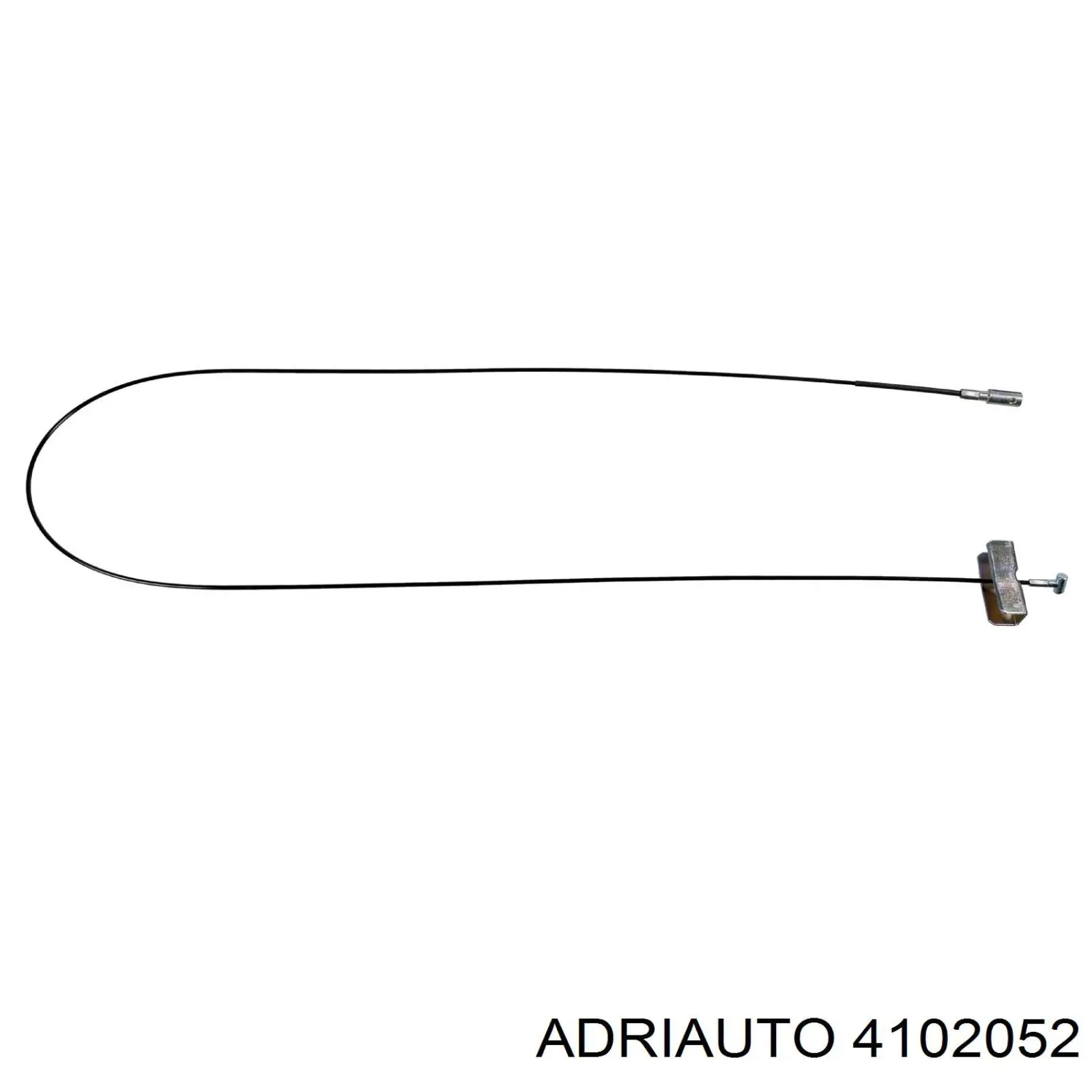 4102052 Adriauto cable de freno de mano intermedio