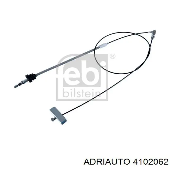 4102062 Adriauto cable de freno de mano intermedio