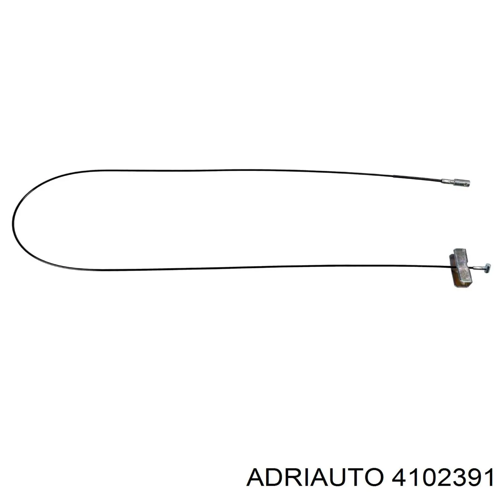 4102391 Adriauto cable de freno de mano intermedio