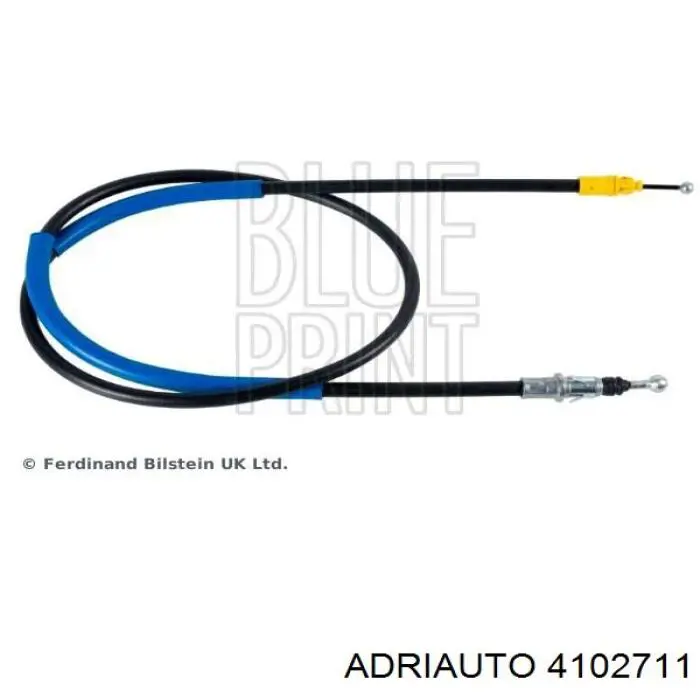 4102711 Adriauto cable de freno de mano trasero izquierdo