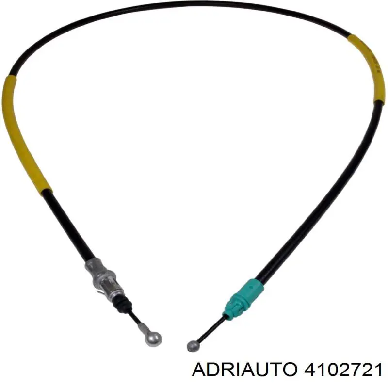 4102721 Adriauto Cable de freno de mano trasero derecho