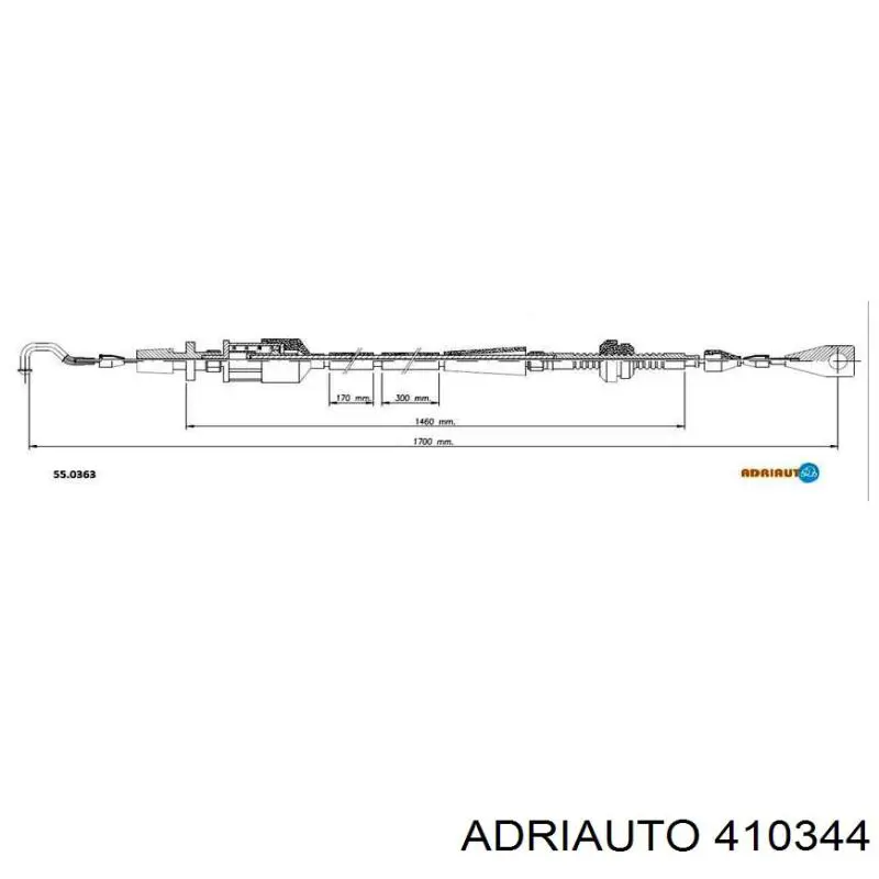 Cable del acelerador Adriauto 410344 precio, desde 17,42 EUR