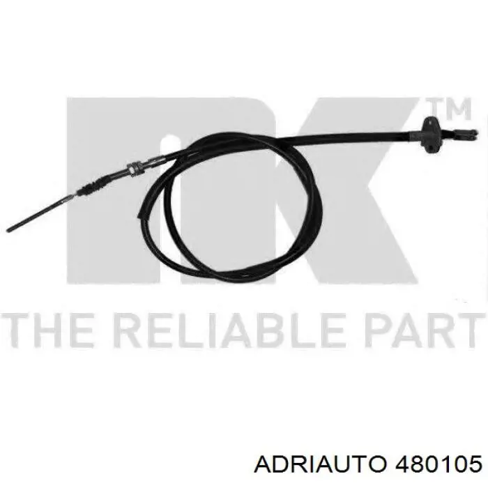 480105 Adriauto Cable de accionamiento del embrague