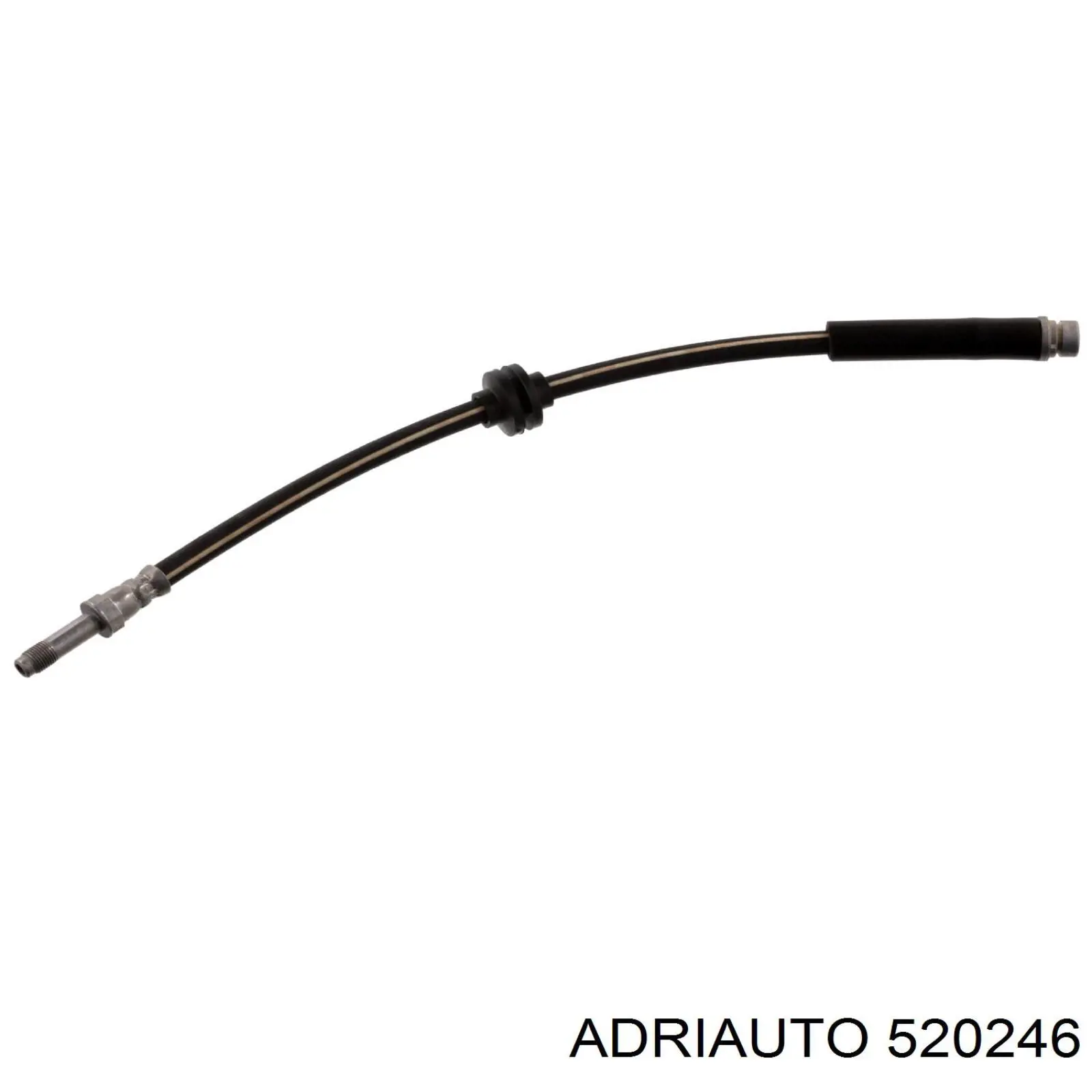 520246 Adriauto Cable de freno de mano trasero derecho