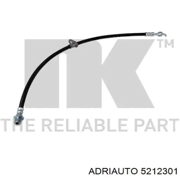 52.1230.1 Adriauto tubo flexible de frenos delantero izquierdo